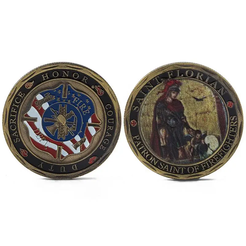 Commemorative Coin American Firefighting Mark Fire Collection Art Gifts Souvenir 
Commemorative Coin American Firefighting Mark Fire Collection Art Gifts Souvenir