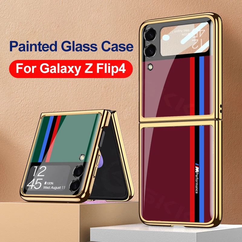 GKK чехол-книжка для Samsung Galaxy Z 4 3, роскошный Гальванизированный корпус, окрашенный стеклянный чехол для Samsung Z Flip4, чехол из закаленного стекла
GKK чехол-книжка для Samsung Galaxy Z 4 3, роскошный Гальванизированный корпус, окрашенный стеклянный чехол для Samsung Z Flip4, чехол из закаленного стекла