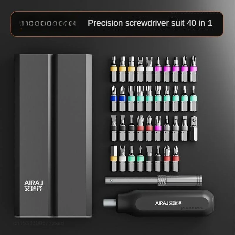 Набор отверток Xiaomi AIRAJ 30 40, 44 в 1, прецизионные магнитные биты, многофункциональные профессиональные инструменты для обслуживания, скрытое хранилище
Набор отверток Xiaomi AIRAJ 30 40, 44 в 1, прецизионные магнитные биты, многофункциональные профессиональные инструменты для обслуживания, скрытое хранилище