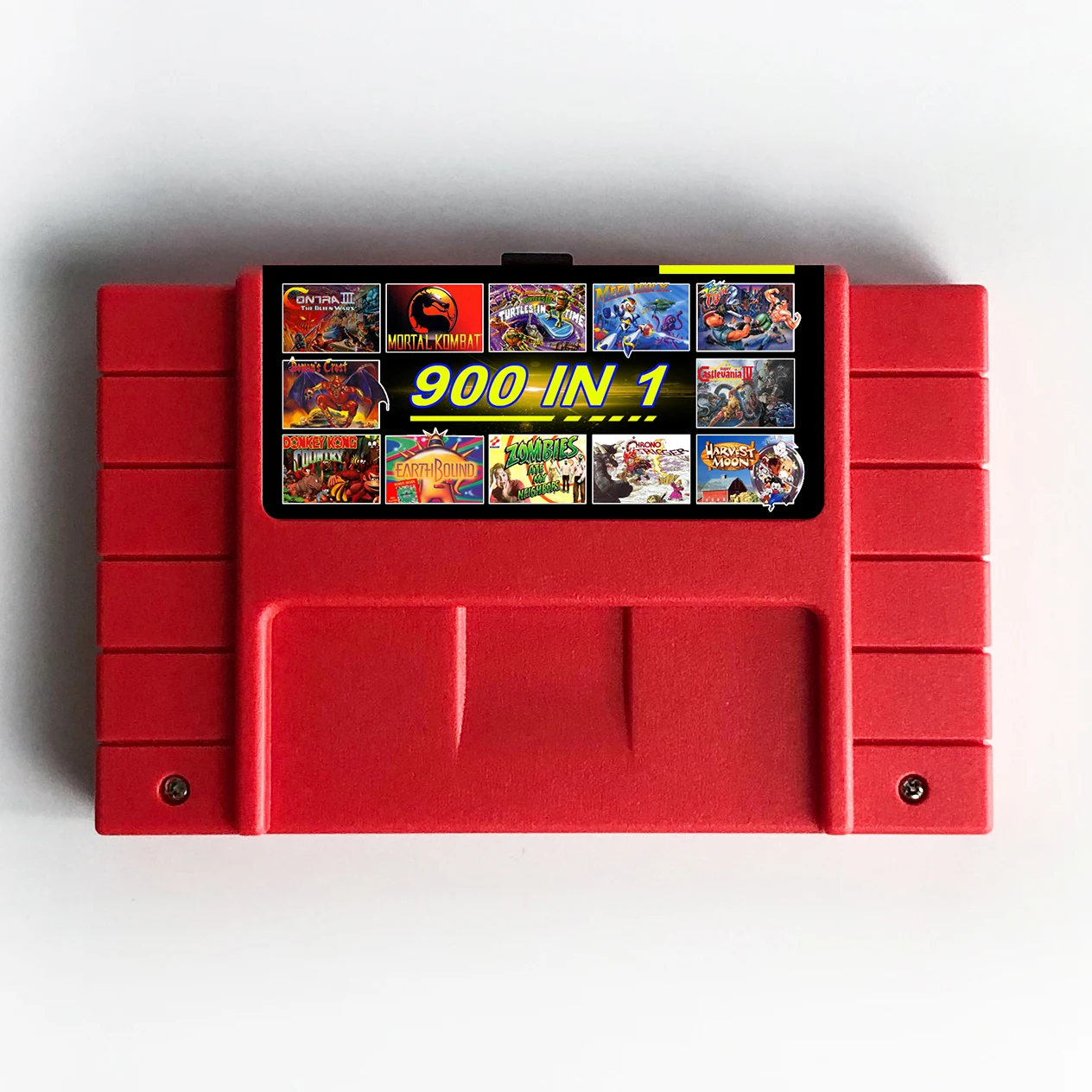 DIY Super Multi Games Card Cartridge 900 in 1 for SNES 16 Bit USA version Video Game Console
DIY Super Multi Games Card Cartridge 900 in 1 for SNES 16 Bit USA version Video Game Console
