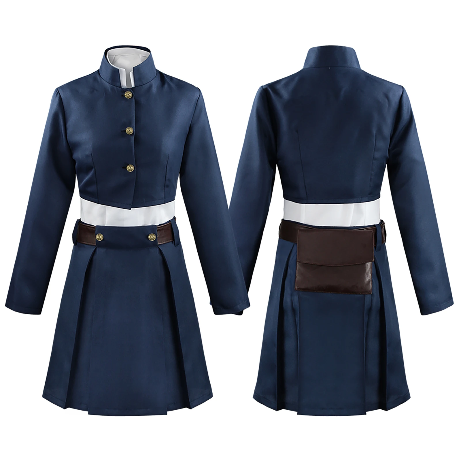 Anime Jujutsu Kaisen Cosplay Costume Kugisaki Nobara Wig Waist Bag Dress Uniform Halloween Christmas Party Full Set Women Men
Anime Jujutsu Kaisen Cosplay Costume Kugisaki Nobara Wig Waist Bag Dress Uniform Halloween Christmas Party Full Set Women Men