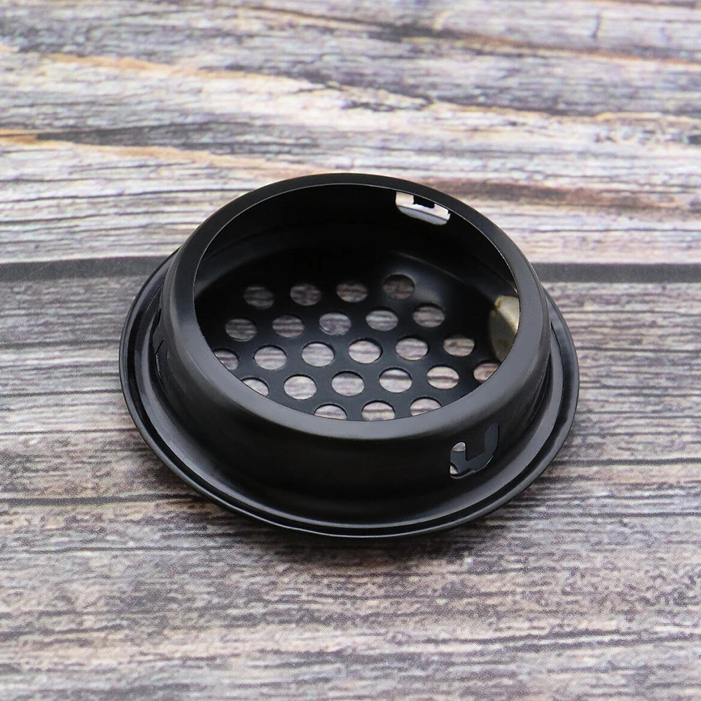 Ventilation Grilles Air Vent Holes Black Durable Home Improvement Mesh Vents Round Soffit Stainless Steel 12pcs
Ventilation Grilles Air Vent Holes Black Durable Home Improvement Mesh Vents Round Soffit Stainless Steel 12pcs