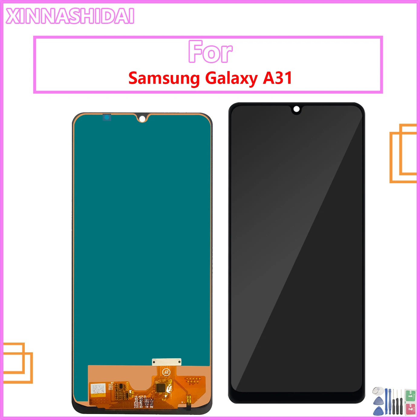 ЖК-дисплей с сенсорным экраном и дигитайзером в сборе для Samsung Galaxy A31 Замена A315 A315F