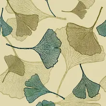 Ginkgo Leaf Peel and Stick Wallpaper Floral Leaves Removable Self Adhesive Vinyl Contact Paper Cabinets Furniture Crafts Accent