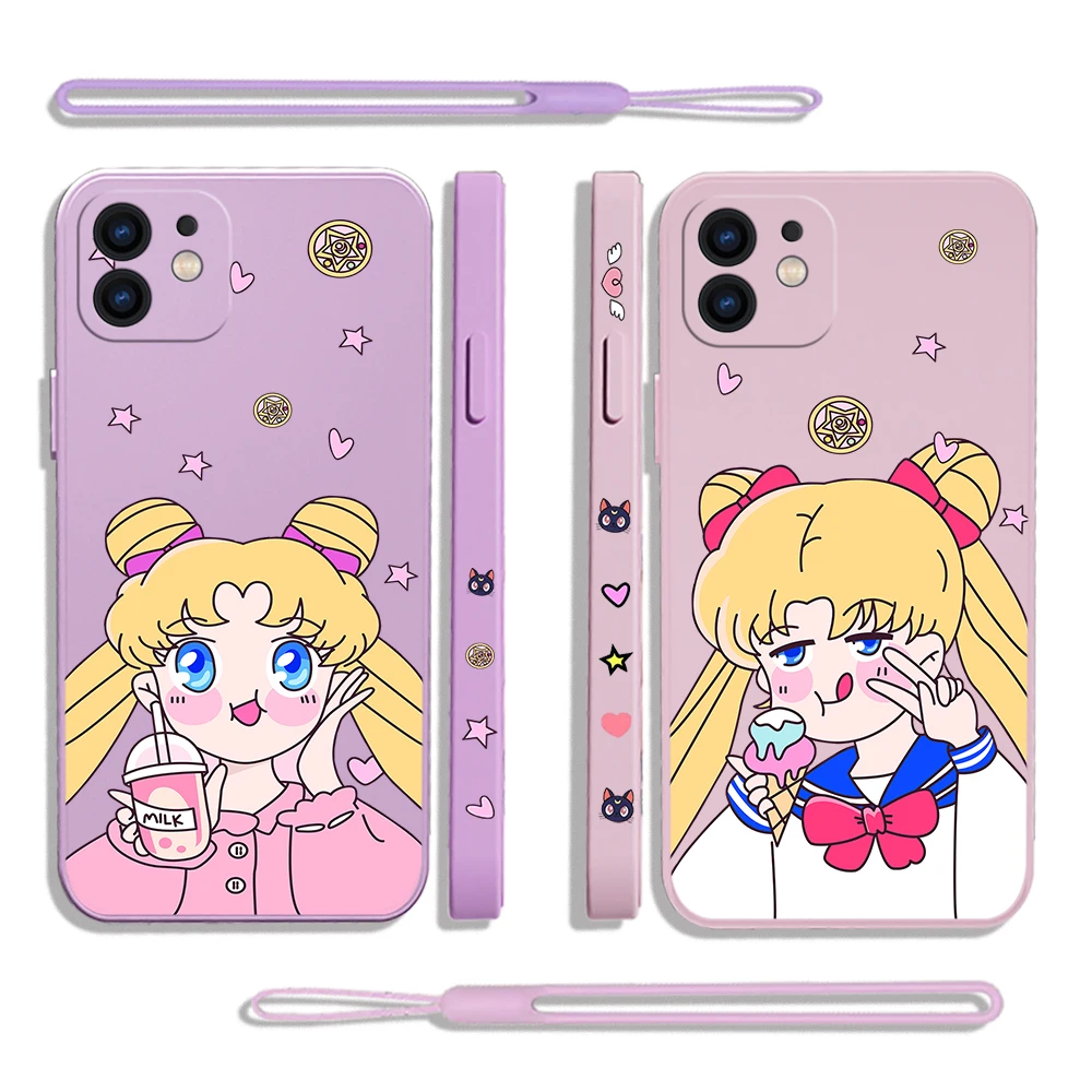 Sailors Moons Phone Case For OPPO Realme 7 8 9 7i 6i 6 C2 C11 V25 C21 C21Y 2020 RENO 3 4 Pro 4G 5G FIND X3 LITE with Hand Strap
Sailors Moons Phone Case For OPPO Realme 7 8 9 7i 6i 6 C2 C11 V25 C21 C21Y 2020 RENO 3 4 Pro 4G 5G FIND X3 LITE with Hand Strap