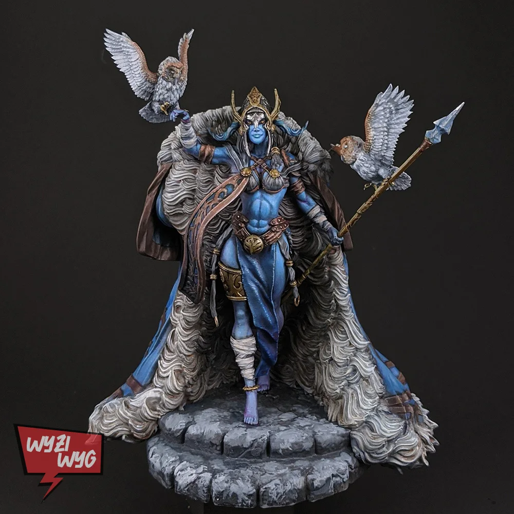 Giant Miniature, Frost Queen Figure, Northern God, Barbarian, HD 3D Printed Resin Model, Pathfinder, Tabletop, Wargame, DnD TRPG
Giant Miniature, Frost Queen Figure, Northern God, Barbarian, HD 3D Printed Resin Model, Pathfinder, Tabletop, Wargame, DnD TRPG