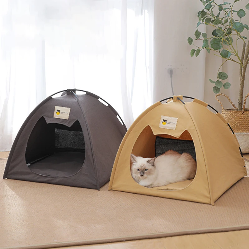 New Portable Cat Tent House Removable Washable Cat Bed Pet Cat Dog Deep Sleeping Warm Teepee Cozy Indoor Pet Tent With Pet Mat
New Portable Cat Tent House Removable Washable Cat Bed Pet Cat Dog Deep Sleeping Warm Teepee Cozy Indoor Pet Tent With Pet Mat