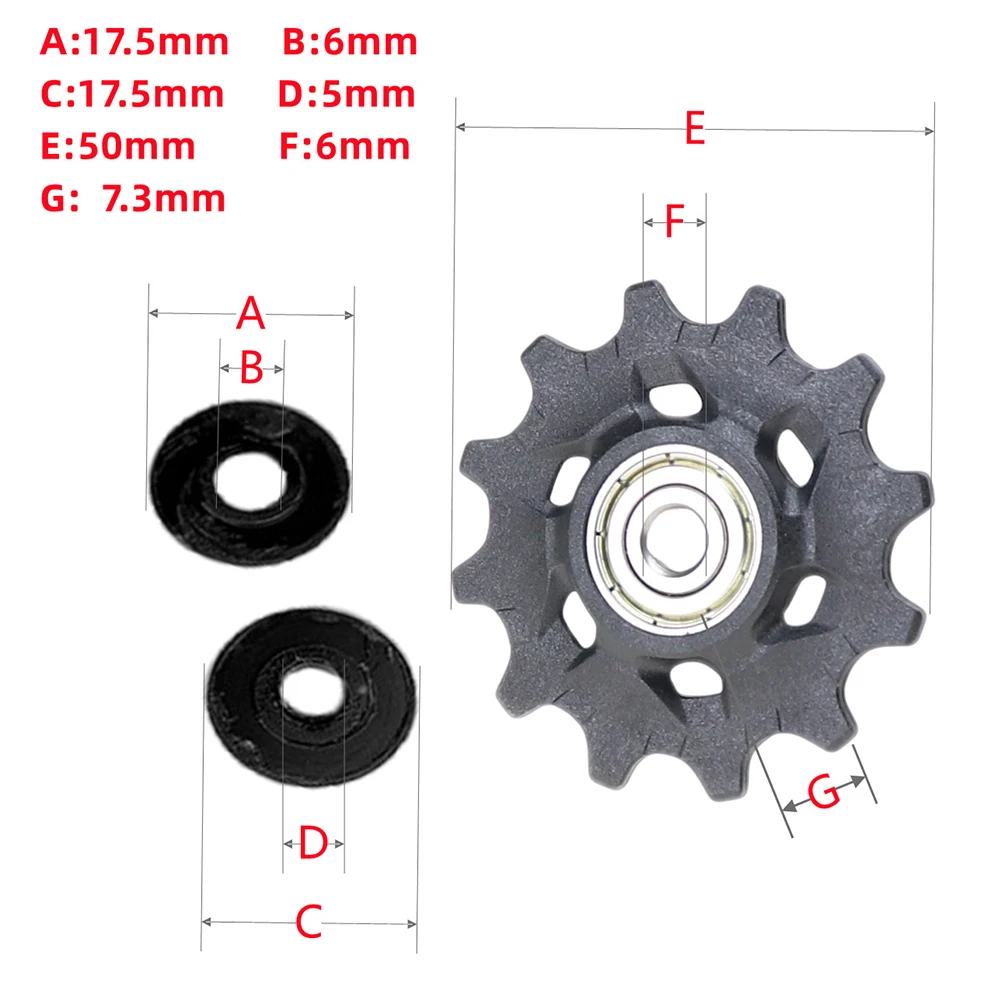 Bike Pulley Rear Derailleur Jockeywheel 12T 14T For XX1 X01 SX Eagle Type3 Road Bike Guide Roller Idler Bicycle Accessories
Bike Pulley Rear Derailleur Jockeywheel 12T 14T For XX1 X01 SX Eagle Type3 Road Bike Guide Roller Idler Bicycle Accessories