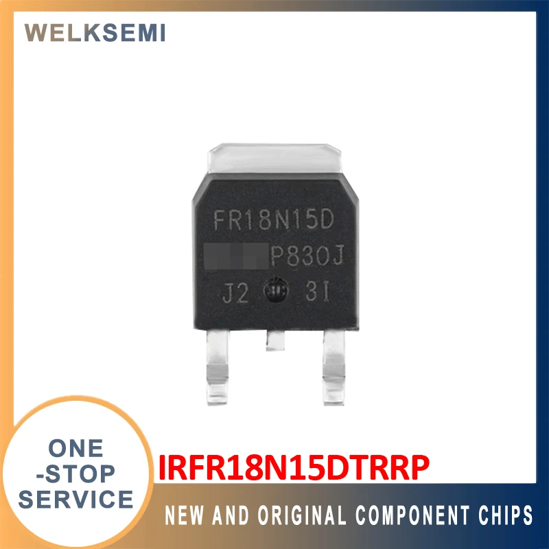 Транзистор с полевым эффектом IRFR18N15DTRRP DPAK (МОП-транзистор), новый оригинальный Оригинальный стандартный заказ 
Транзистор с полевым эффектом IRFR18N15DTRRP DPAK (МОП-транзистор), новый оригинальный Оригинальный стандартный заказ