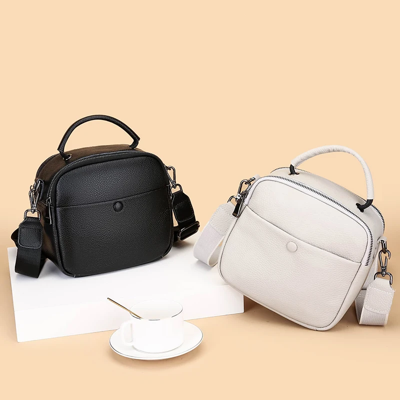 Luxury Brand Women Handbag Bags for Female Genuine Leather Shoulder Messenger Bag Wide Shoulder Strap Designer Satchles Fashion
Luxury Brand Women Handbag Bags for Female Genuine Leather Shoulder Messenger Bag Wide Shoulder Strap Designer Satchles Fashion
