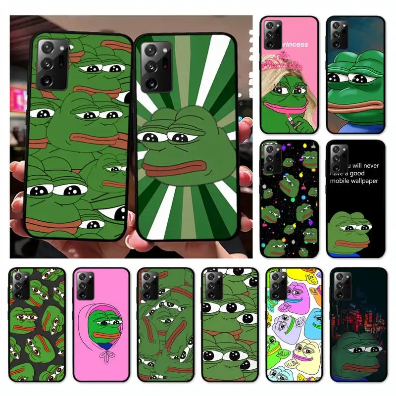 Funny Sad Frog meme Phone Case for Samsung Note 5 7 8 9 10 20 pro plus lite ultra A21 12 72 cover
Funny Sad Frog meme Phone Case for Samsung Note 5 7 8 9 10 20 pro plus lite ultra A21 12 72 cover