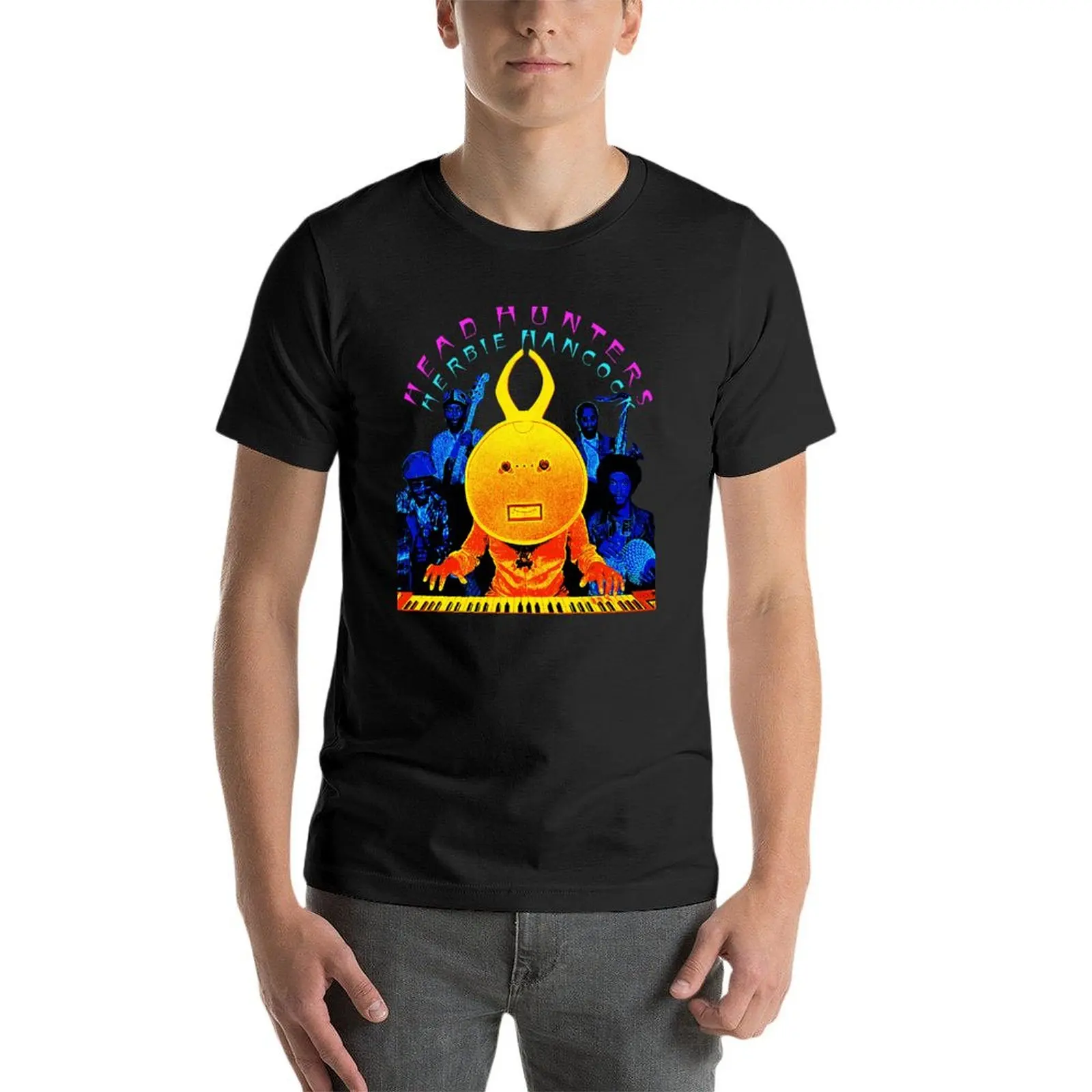 Herbie Hancock Head Hunters Jazz Singer Oversize T-Shirt Printed Men Clothing 100% Cotton Streetwear Large Size Tops Tee
Herbie Hancock Head Hunters Jazz Singer Oversize T-Shirt Printed Men Clothing 100% Cotton Streetwear Large Size Tops Tee
