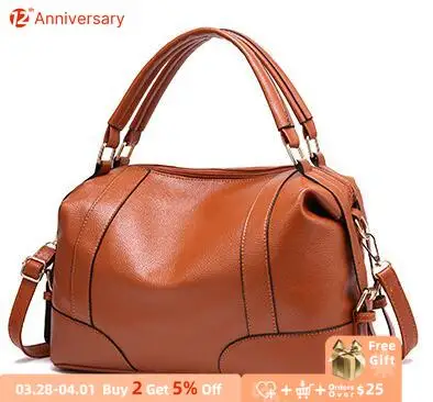 Soft Leather Women Handbags Elegant Ladies Shoulder Bag Vintage Female Messenger Bag Large Capacity Casual Tote Bolsa Feminina
Soft Leather Women Handbags Elegant Ladies Shoulder Bag Vintage Female Messenger Bag Large Capacity Casual Tote Bolsa Feminina