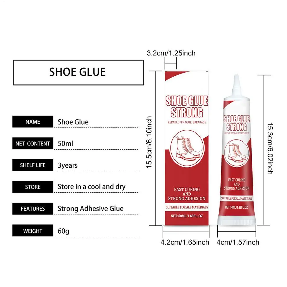 Гибкий водонепроницаемый клей для обуви 50г
Гибкий водонепроницаемый клей для обуви 50г