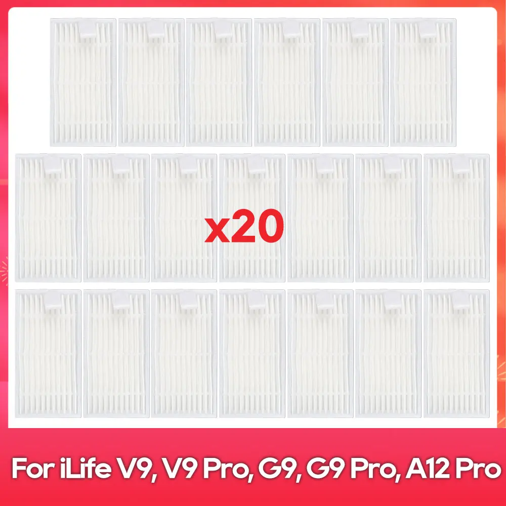 Набор запчастей для роботов-пылесосов iLife V9, V9 Pro, G9, G9 Pro, A12 Pro
Набор запчастей для роботов-пылесосов iLife V9, V9 Pro, G9, G9 Pro, A12 Pro