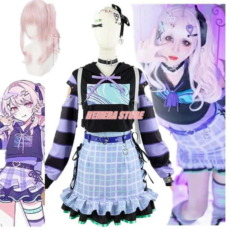 Pre-Sales Akiyama Mizuki Cosplay Costumes Anime Clothing With Backpack Wig Girl Top Project Sekai Colorful Stage Feat 25-ji Wig
Pre-Sales Akiyama Mizuki Cosplay Costumes Anime Clothing With Backpack Wig Girl Top Project Sekai Colorful Stage Feat 25-ji Wig