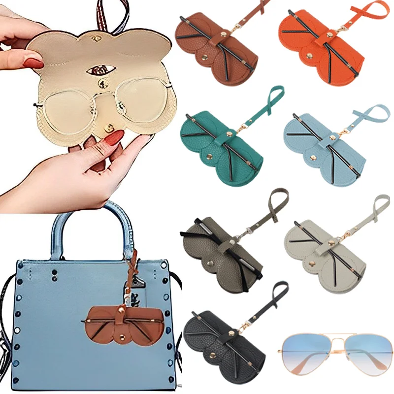 PU Leather Glasses Storage Bag Cover With Wrist Strap Women Creative Sunglasses Organizer Case Solid Eyeglass Protector Box
PU Leather Glasses Storage Bag Cover With Wrist Strap Women Creative Sunglasses Organizer Case Solid Eyeglass Protector Box