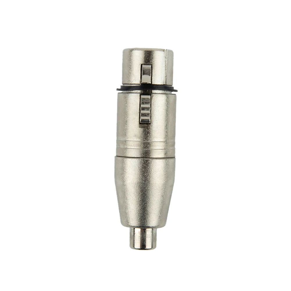 Audio Cable Adapter XLR To RCA Adapter 58x19mm Adapter Audio Cable Connector Silver XLR Female To RCA Brand New
Audio Cable Adapter XLR To RCA Adapter 58x19mm Adapter Audio Cable Connector Silver XLR Female To RCA Brand New