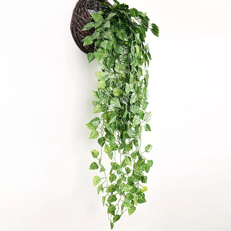 New 90cm Artificial Vine Plants Hanging Ivy Green Leaves Garland Radish Seaweed Grape Fake Flowers Home Garden Wall Party Decora
New 90cm Artificial Vine Plants Hanging Ivy Green Leaves Garland Radish Seaweed Grape Fake Flowers Home Garden Wall Party Decora