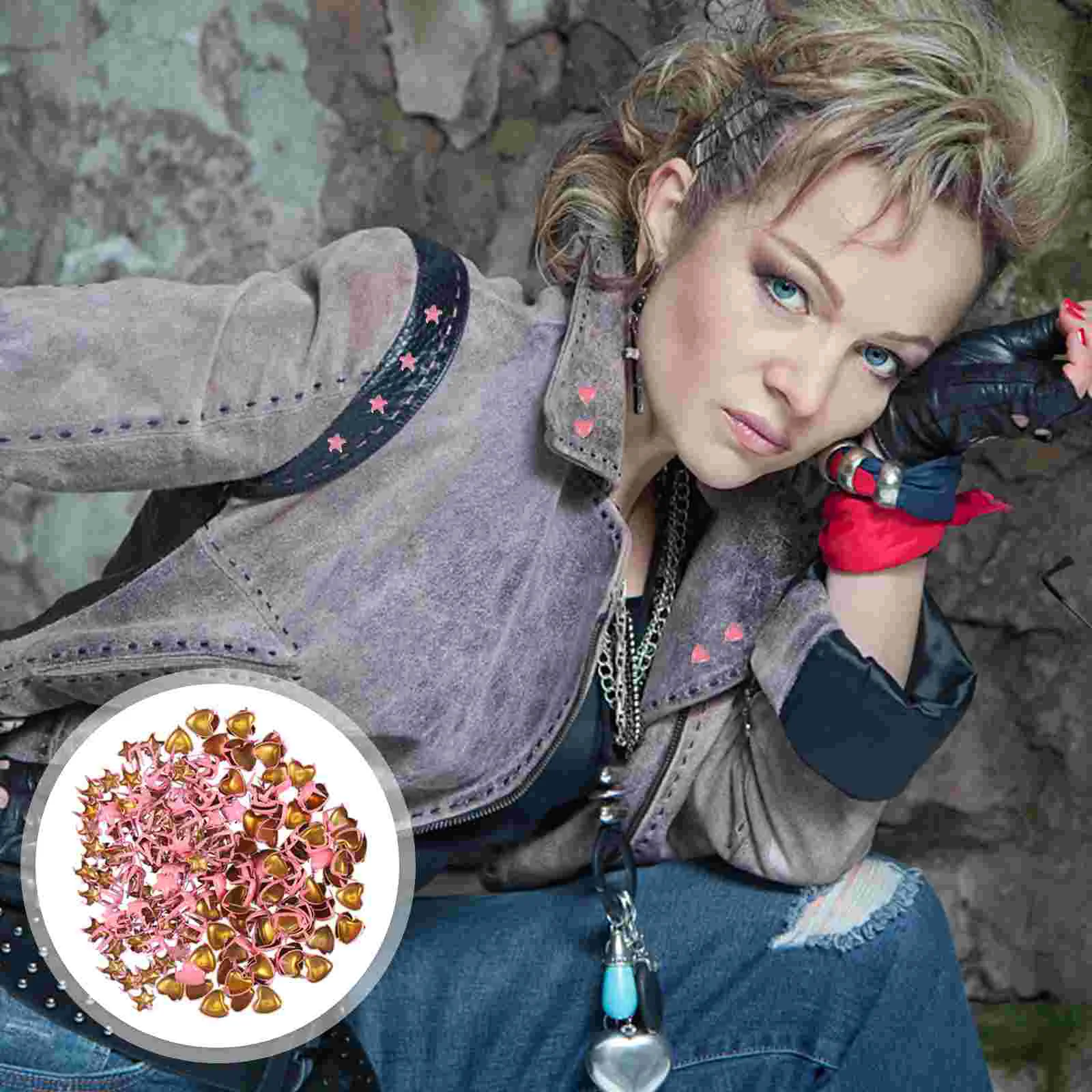 Rivets Studs Diy Clothing Rivet Star Punk Metal Claw Accessories Spikes Shoe Leathercraft Shaped Heart Handbag Nailhead
Rivets Studs Diy Clothing Rivet Star Punk Metal Claw Accessories Spikes Shoe Leathercraft Shaped Heart Handbag Nailhead