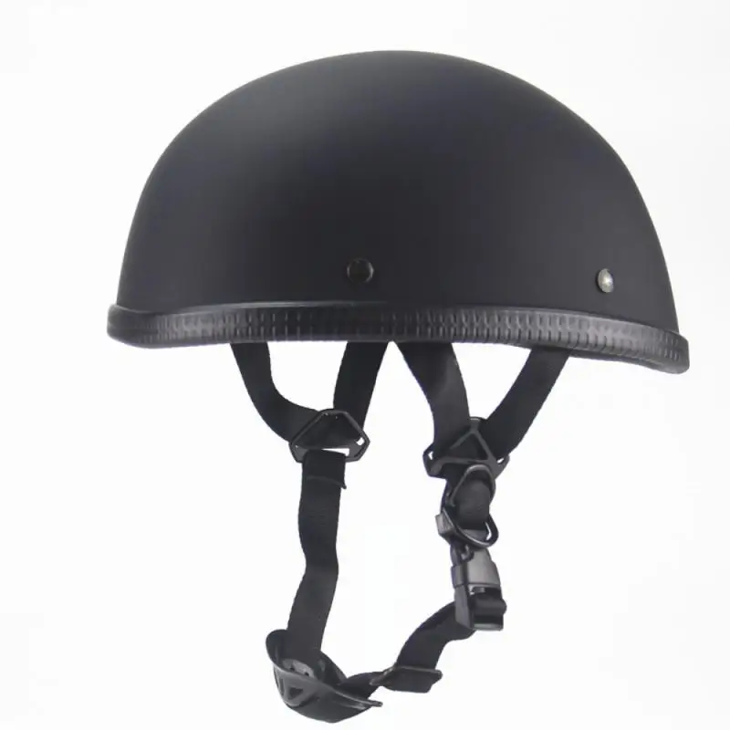 Motorcycle Helmet Vintage Skull Cap Half Face Helmet Chopper Black Retro German Style Cruiser For Motorbike Scooter Man's Helmet
Motorcycle Helmet Vintage Skull Cap Half Face Helmet Chopper Black Retro German Style Cruiser For Motorbike Scooter Man's Helmet