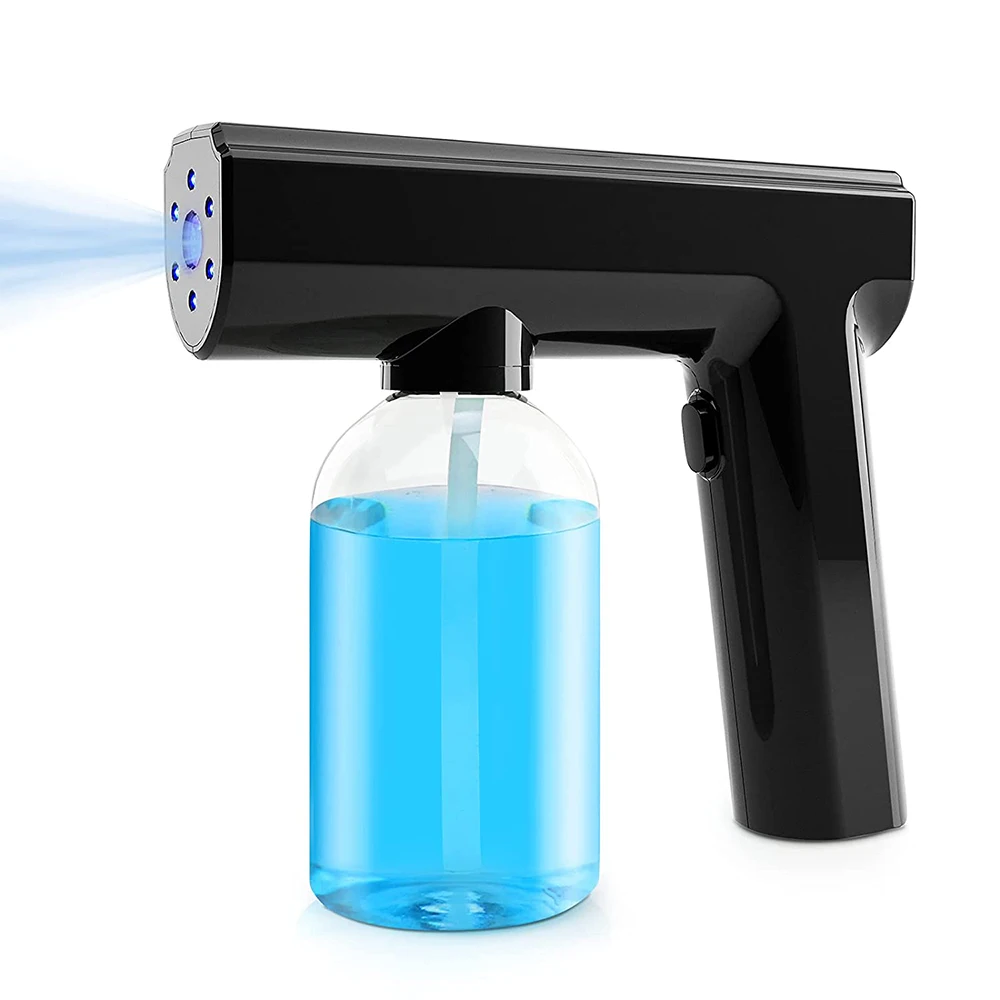 300ML Electric Nano Blue Light Steam Spray K5 Wireless Fogging Disinfection Sprayer Gun Type-C Atomization Sanitizer Machine
300ML Electric Nano Blue Light Steam Spray K5 Wireless Fogging Disinfection Sprayer Gun Type-C Atomization Sanitizer Machine