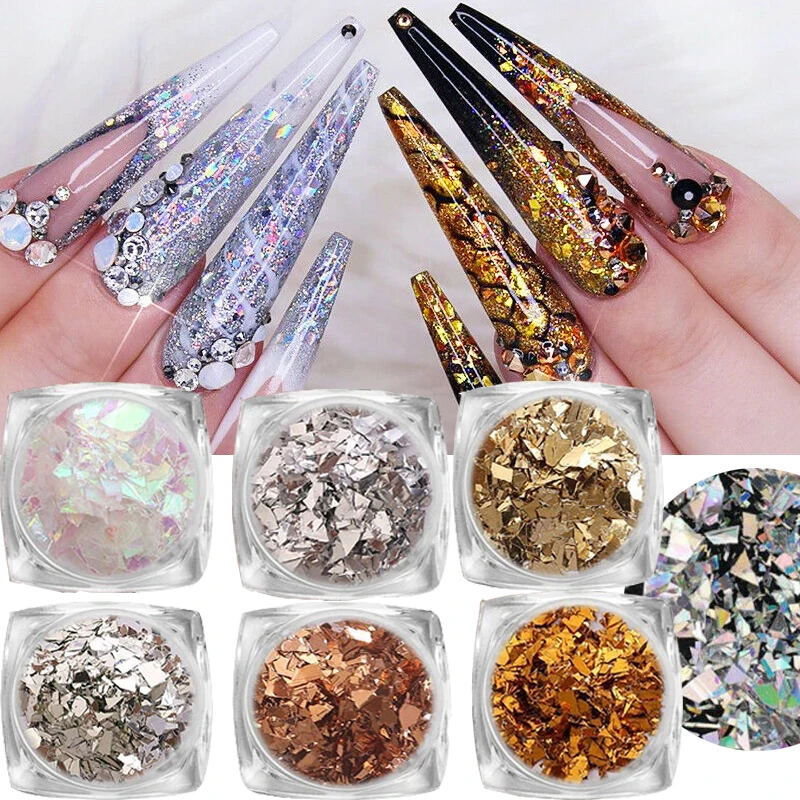 6 colors/set of 3D nails ultra-thin color irregular aluminum foil stickers candy color cellophane fragments sequins nail jewelry
6 colors/set of 3D nails ultra-thin color irregular aluminum foil stickers candy color cellophane fragments sequins nail jewelry