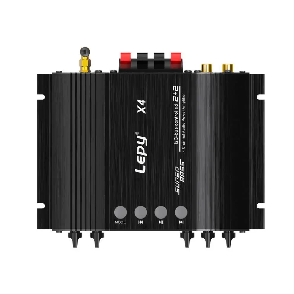 4-канальный усилитель X4 Factory 5,0 BT, совместимый Power Audio 2,1, Мини цифровой усилитель, стерео усилитель, сабвуфер, усилитель
4-канальный усилитель X4 Factory 5,0 BT, совместимый Power Audio 2,1, Мини цифровой усилитель, стерео усилитель, сабвуфер, усилитель
