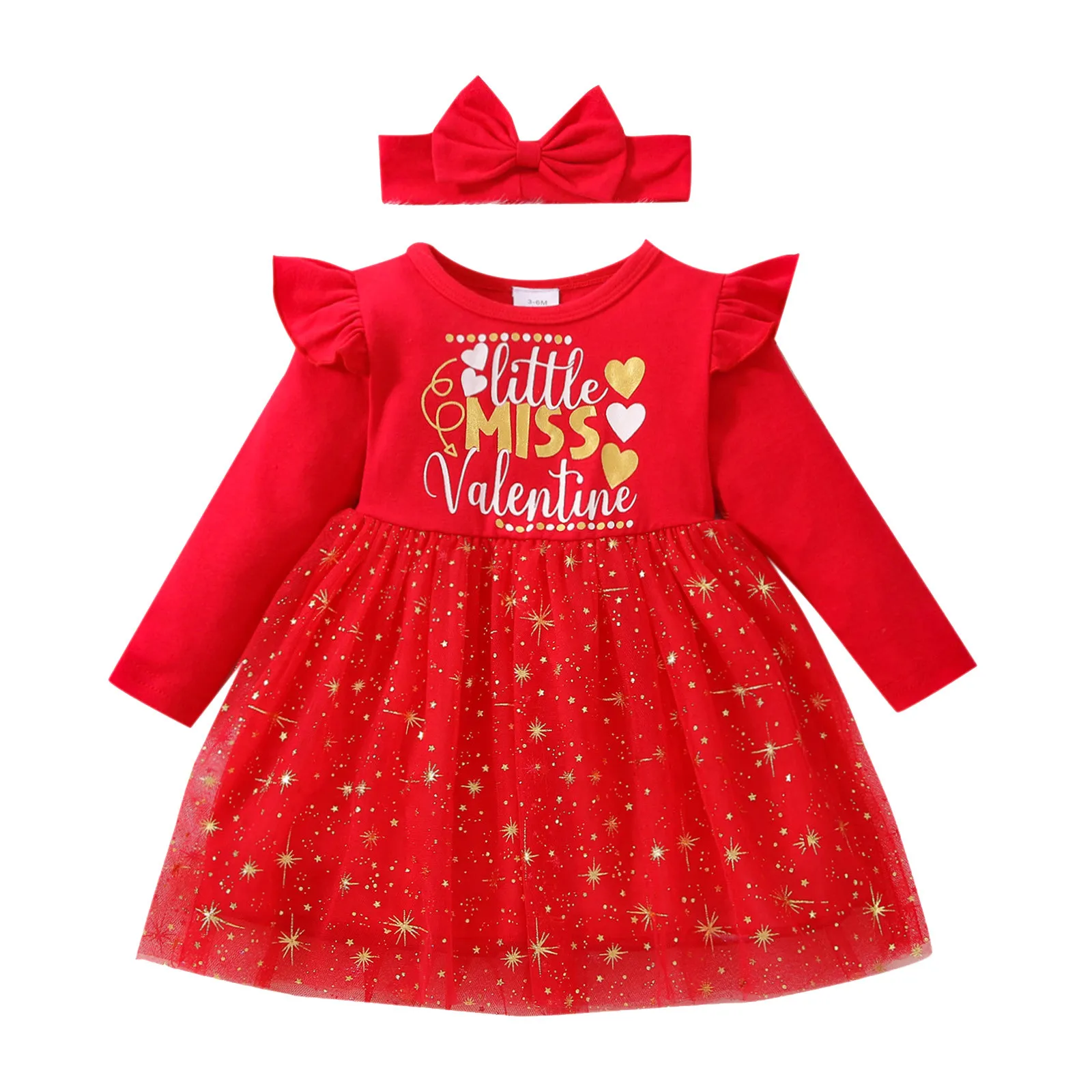 Letter Baby Valentine's Printed Dress Headbands Party Princess Day Girls Toddler Tulle Dress Girls Kids Girls Dress Short Sleeve
Letter Baby Valentine's Printed Dress Headbands Party Princess Day Girls Toddler Tulle Dress Girls Kids Girls Dress Short Sleeve