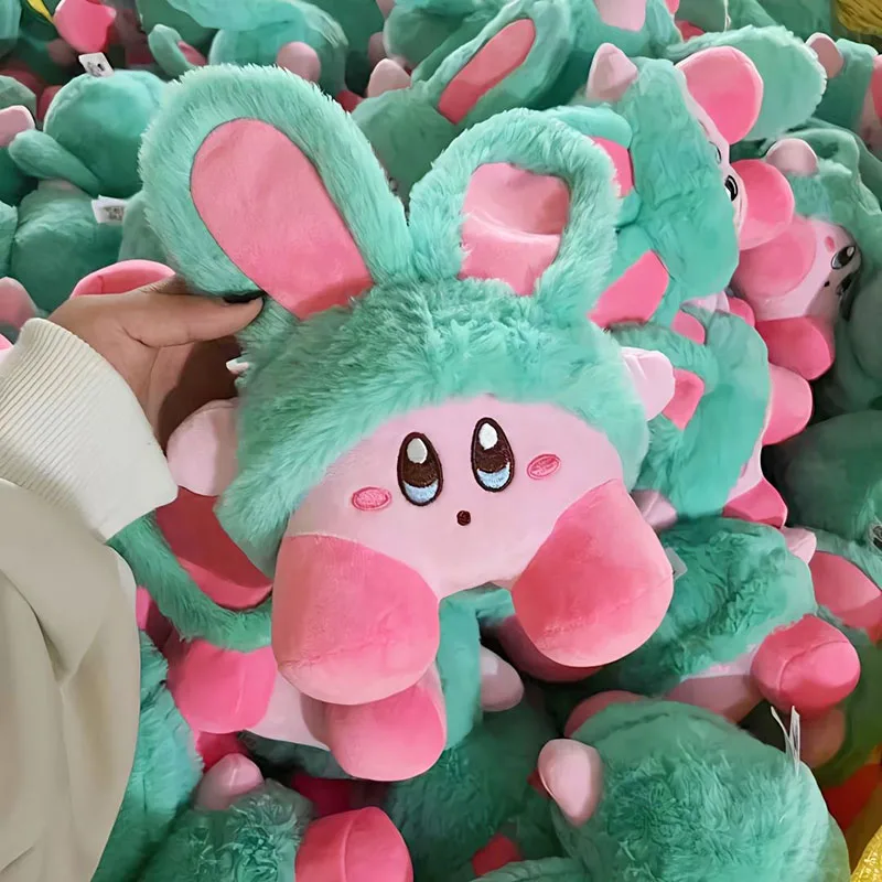 20CM Cartoon Game Anime Star Kirby Color Kawaii Rabbit Ear Toy Soft Green Purple White Cute Kirby Doll Girls Kids Birthday Gift
20CM Cartoon Game Anime Star Kirby Color Kawaii Rabbit Ear Toy Soft Green Purple White Cute Kirby Doll Girls Kids Birthday Gift