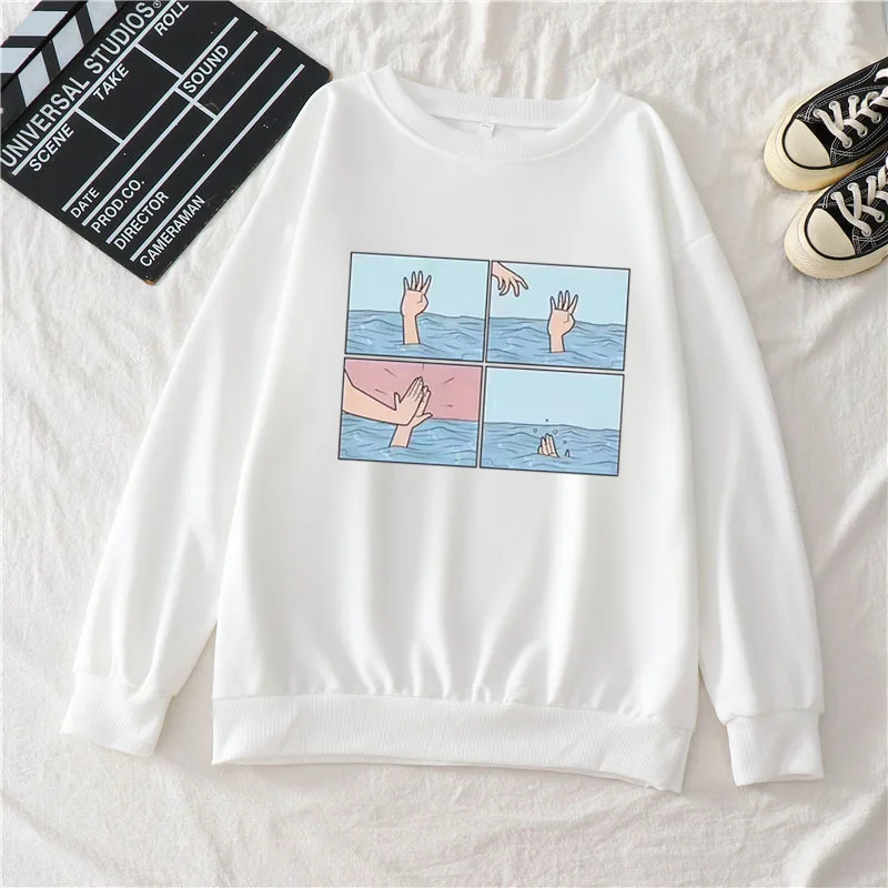 Sweatshirt Kawaii Women's Cartoon Long Sleeve Hoodies Autumn Harajuku Unisex Casual Pullover
Sweatshirt Kawaii Women's Cartoon Long Sleeve Hoodies Autumn Harajuku Unisex Casual Pullover