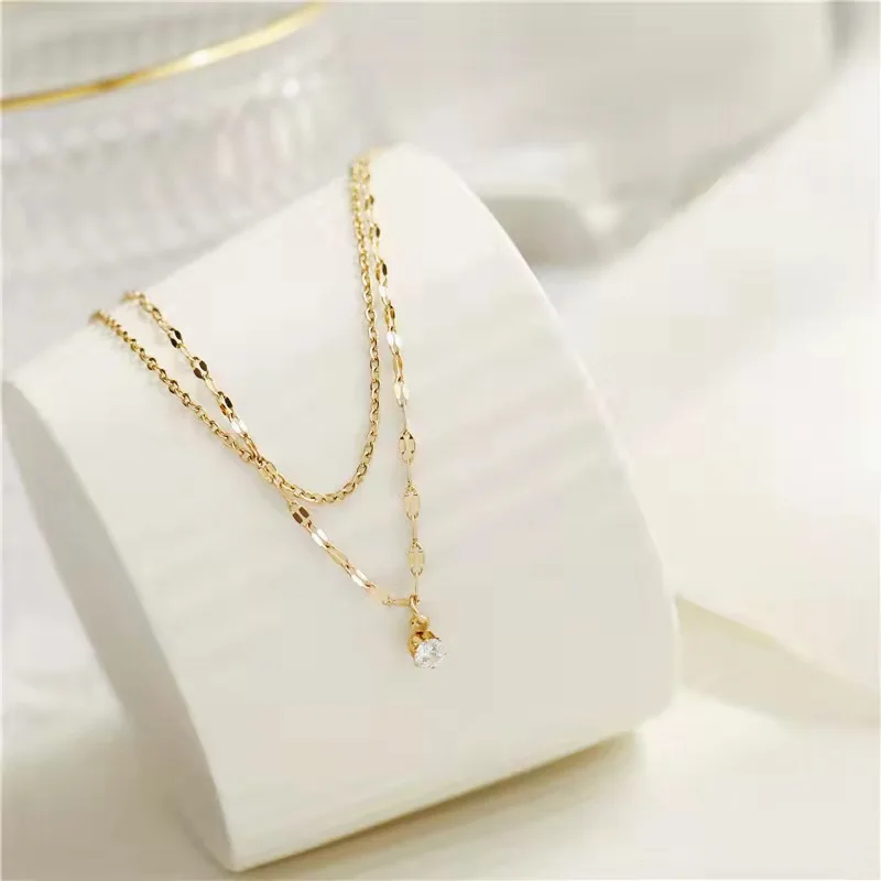 Necklace Niche Personality Fashion Accessories Zircon Multi-layered Necklace Female Collarbone Choker Jewelry Offers Wholesale
Necklace Niche Personality Fashion Accessories Zircon Multi-layered Necklace Female Collarbone Choker Jewelry Offers Wholesale