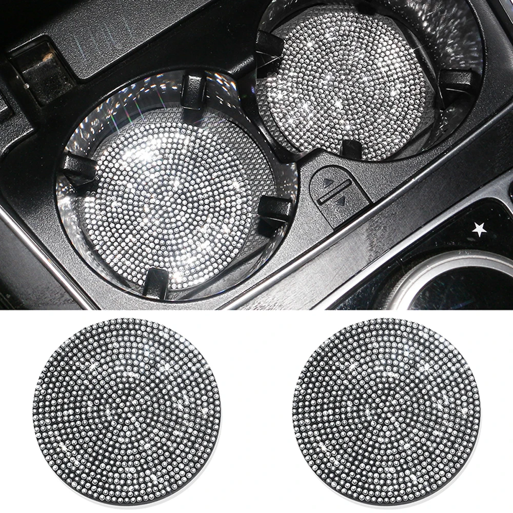 2PCS Car Coaster Water Cup Bottle Holder Anti-slip Pad Mat Silica Gel for Car Stuff Bling Car Accessories for Girls Woman
2PCS Car Coaster Water Cup Bottle Holder Anti-slip Pad Mat Silica Gel for Car Stuff Bling Car Accessories for Girls Woman