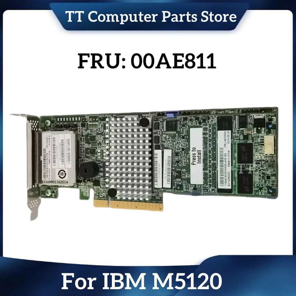 Плата внешнего массива TT для IBM M5120 RAID Card 6 ГБ SAS SATA 00AE811 Быстрая доставка
Плата внешнего массива TT для IBM M5120 RAID Card 6 ГБ SAS SATA 00AE811 Быстрая доставка
