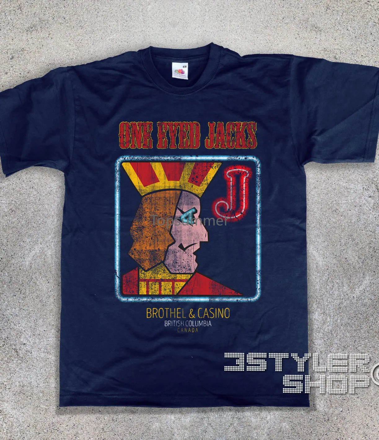 T Shirt Uomo Twin Peaks Insegna One Eyed Jacks Laura Palmer Casino Bordello Tee Shirt For Men O-Neck Tops Male
T Shirt Uomo Twin Peaks Insegna One Eyed Jacks Laura Palmer Casino Bordello Tee Shirt For Men O-Neck Tops Male