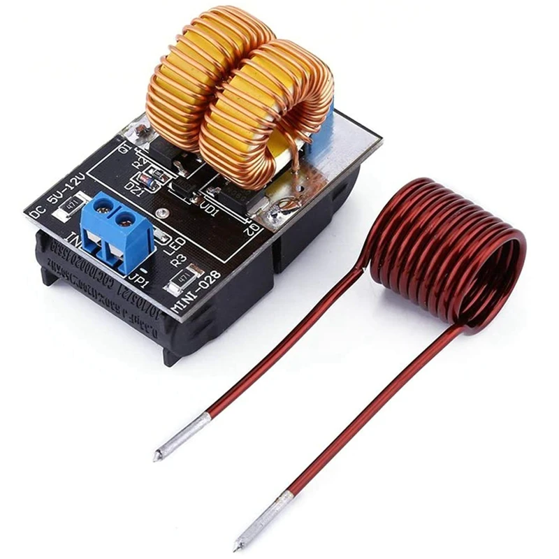 Mini ZVS Heating Machine 120W Low Voltage High Frequency Induction Heating Board Module Driver Heater+Heating Coil
Mini ZVS Heating Machine 120W Low Voltage High Frequency Induction Heating Board Module Driver Heater+Heating Coil
