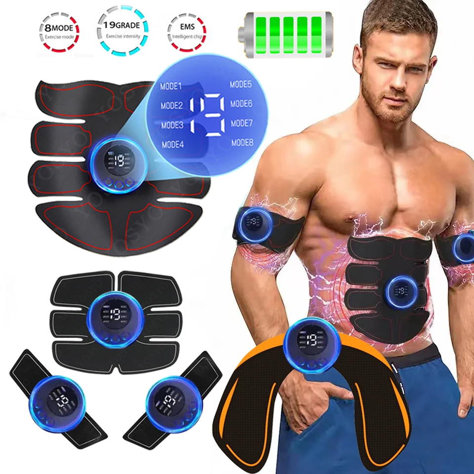 New Rechargable EMS Muscle Stimulator Electric Tens Puslse Massage Therapy Pain Relief Digital Meridian Full Body Massager
New Rechargable EMS Muscle Stimulator Electric Tens Puslse Massage Therapy Pain Relief Digital Meridian Full Body Massager