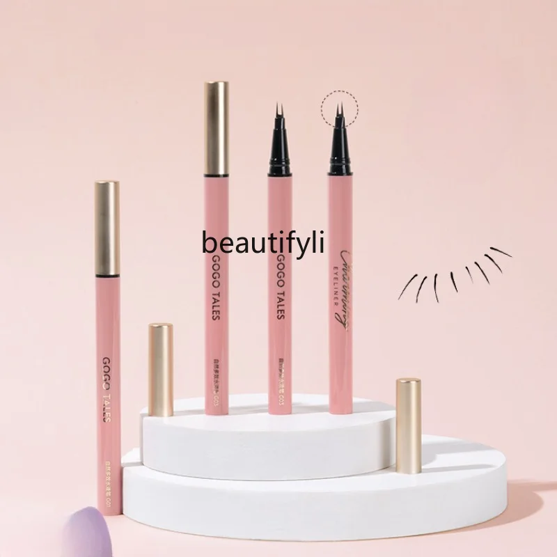 zq Gogotales Double Fork Lower Eyelash Eyeliner Pen Extremely Fine Fork Lying Silkworm down to Waterproof
zq Gogotales Double Fork Lower Eyelash Eyeliner Pen Extremely Fine Fork Lying Silkworm down to Waterproof