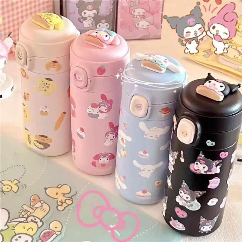 Sanrioed My Melody Cinnamoroll Kuromi мультфильм Kawaii 304 девушка сердце Макарон термос чашка супер милая высокая стоимость воды стекло
Sanrioed My Melody Cinnamoroll Kuromi мультфильм Kawaii 304 девушка сердце Макарон термос чашка супер милая высокая стоимость воды стекло