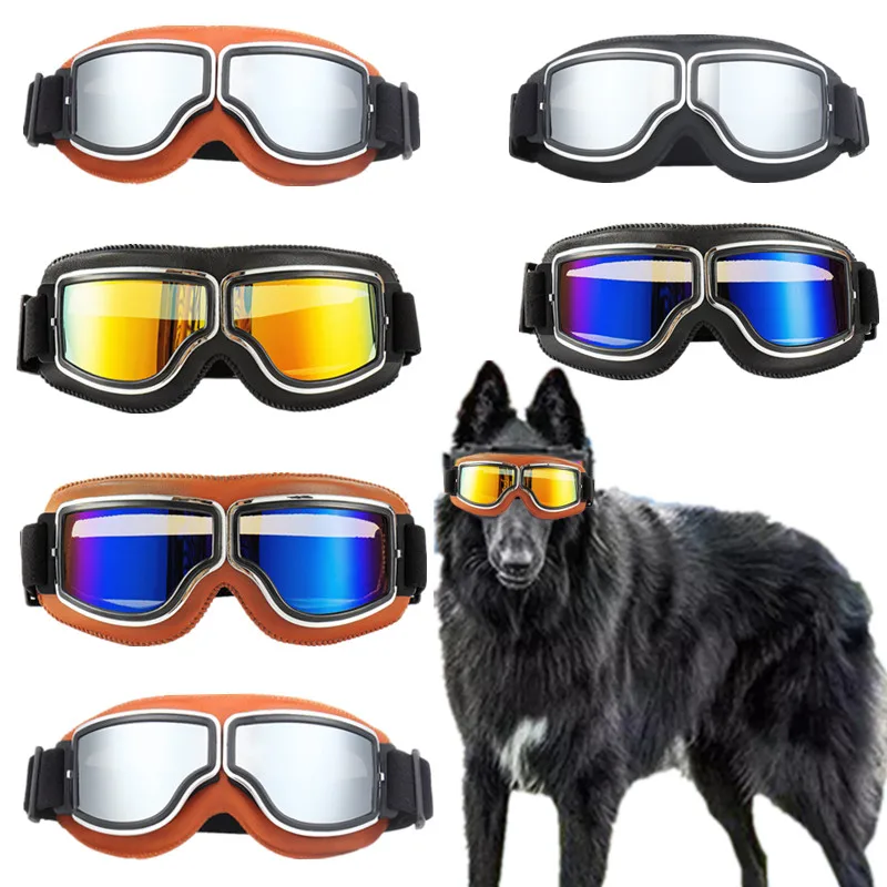 Pet Big Dog Goggles Outdoor Skiing Off-Road Motorcycle Cycling Goggles Windproof Snowproof Waterproof UV Protection Sunglasses
Pet Big Dog Goggles Outdoor Skiing Off-Road Motorcycle Cycling Goggles Windproof Snowproof Waterproof UV Protection Sunglasses