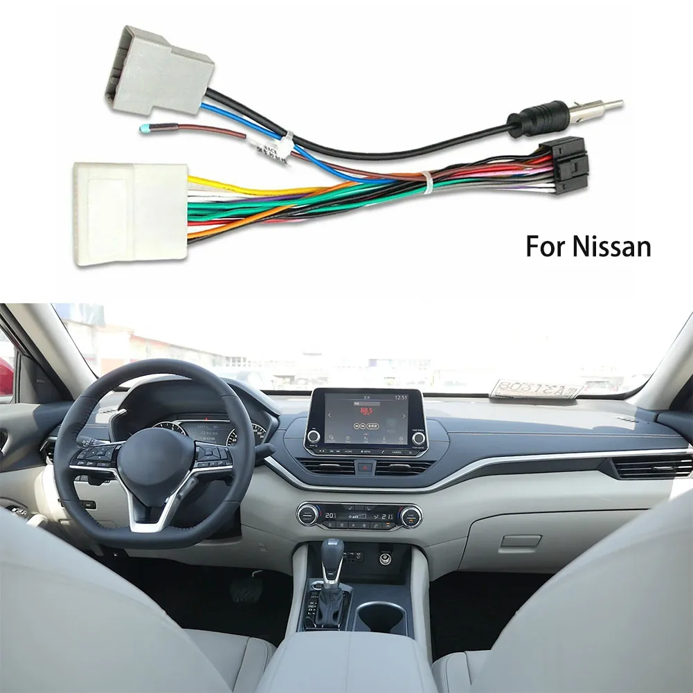 1set Car Stereo Harness Adapter Cable 16Pin CD Radio Cable Plugs For Nissan 70-7552 ABS+copper Wire For Car Multimedia Player
1set Car Stereo Harness Adapter Cable 16Pin CD Radio Cable Plugs For Nissan 70-7552 ABS+copper Wire For Car Multimedia Player