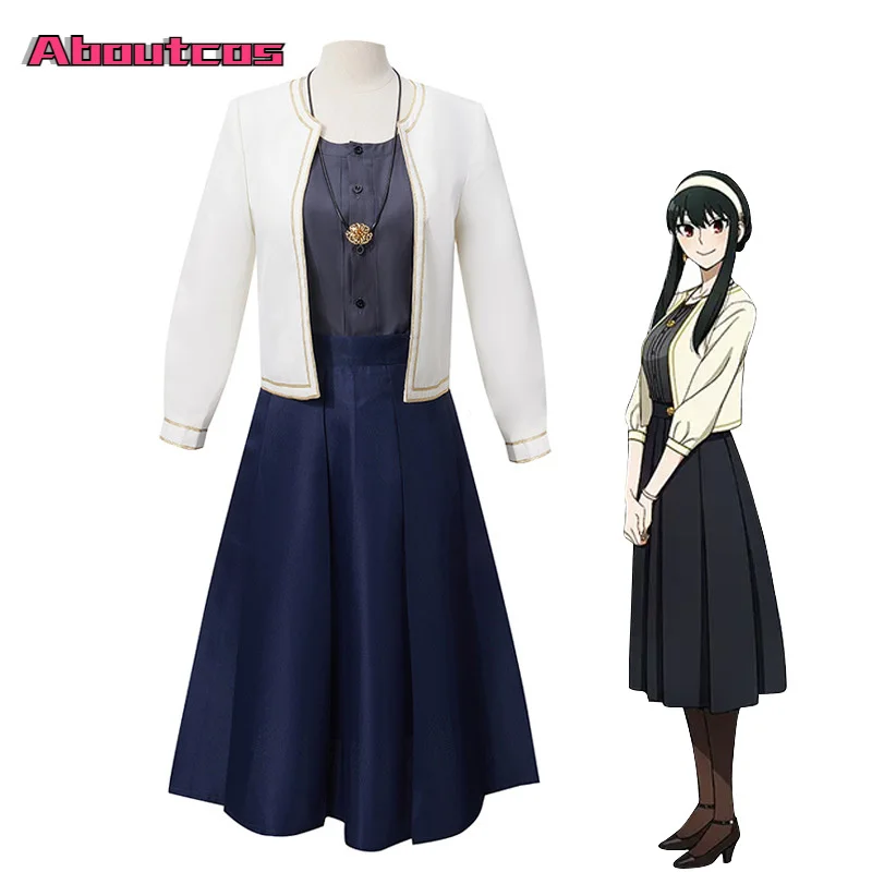 Anime SPY×FAMILY Cos Joel Blair Heroine Cosplay Halloween Women Dress Coat Necklace Suit
Anime SPY×FAMILY Cos Joel Blair Heroine Cosplay Halloween Women Dress Coat Necklace Suit