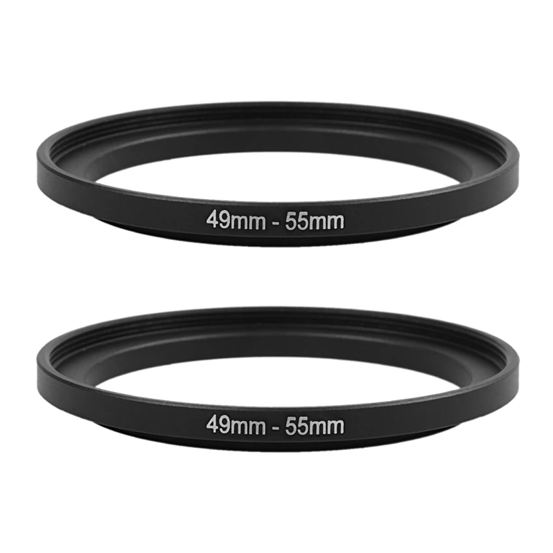 2 шт. замена фильтра объектива камеры 49 мм-55 мм Удлинительное Кольцо-адаптер
2 шт. замена фильтра объектива камеры 49 мм-55 мм Удлинительное Кольцо-адаптер