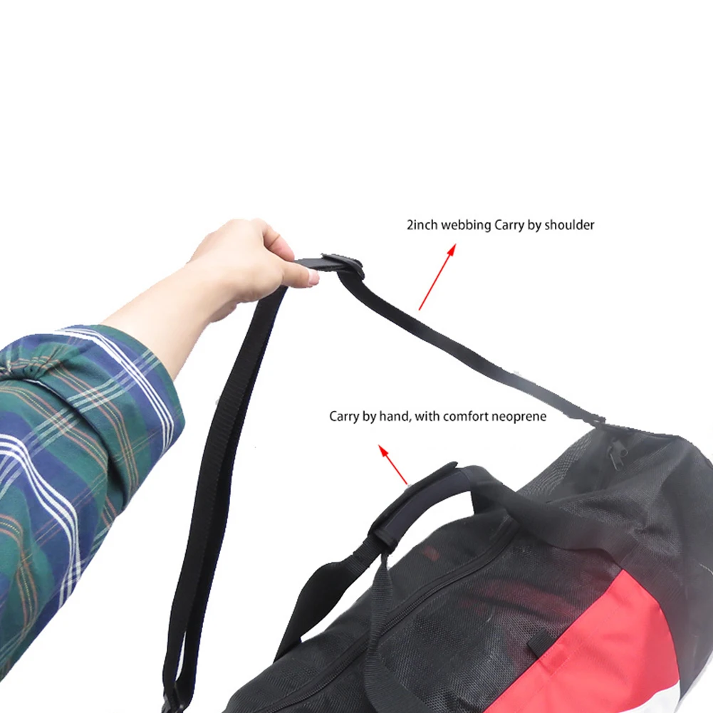 Water Sports Dive Bags BACKPACK Convenient Foldable Gear Bags Lightweight Mesh Multifunctional Swiming Comfortable
Water Sports Dive Bags BACKPACK Convenient Foldable Gear Bags Lightweight Mesh Multifunctional Swiming Comfortable