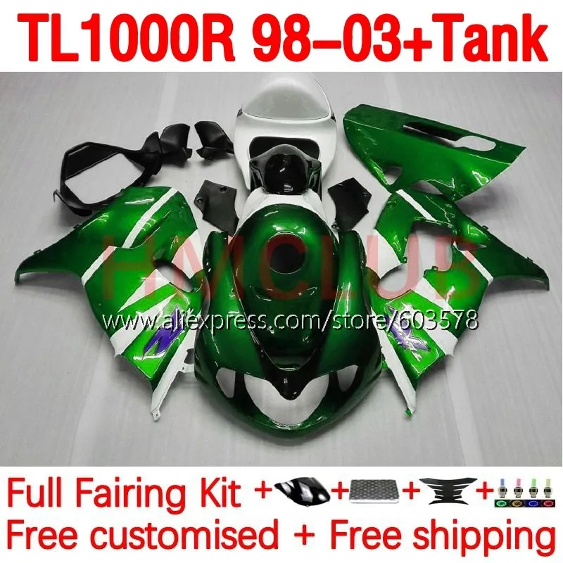 +Tank For SUZUKI SRAD TL1000 TL 1000 R 1000R TL1000R 98 99 01 02 03 1998 2001 2002 2003 Injection Fairing 181No.10 green stock
+Tank For SUZUKI SRAD TL1000 TL 1000 R 1000R TL1000R 98 99 01 02 03 1998 2001 2002 2003 Injection Fairing 181No.10 green stock