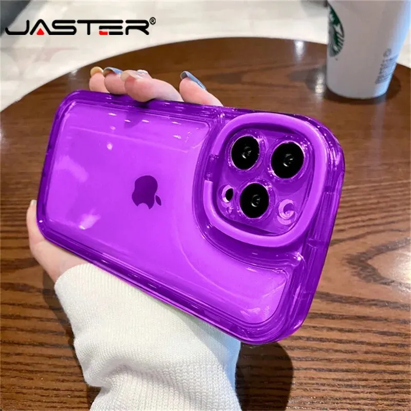 JASTER Invisible Folding Camera Lens Holder Transparent Phone Case For iPhone 15 14 12 11 13 Pro Max Soft Candy Color Back Cover
JASTER Invisible Folding Camera Lens Holder Transparent Phone Case For iPhone 15 14 12 11 13 Pro Max Soft Candy Color Back Cover