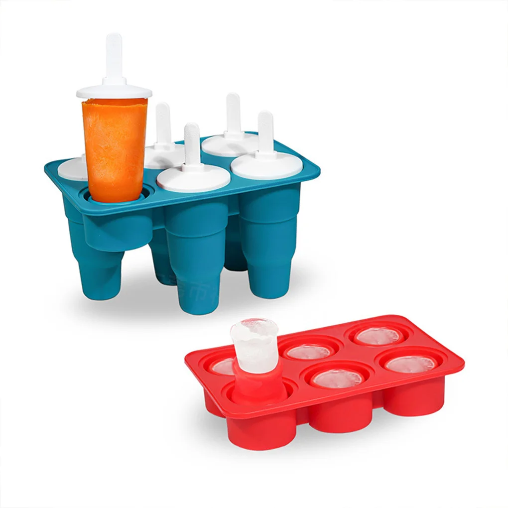 6 Cells Round Shape Summer Accessories Kitchen Tools Food Grade Lolly Mould DIY Ice Cream Maker Popsicle Molds Dessert Molds
6 Cells Round Shape Summer Accessories Kitchen Tools Food Grade Lolly Mould DIY Ice Cream Maker Popsicle Molds Dessert Molds