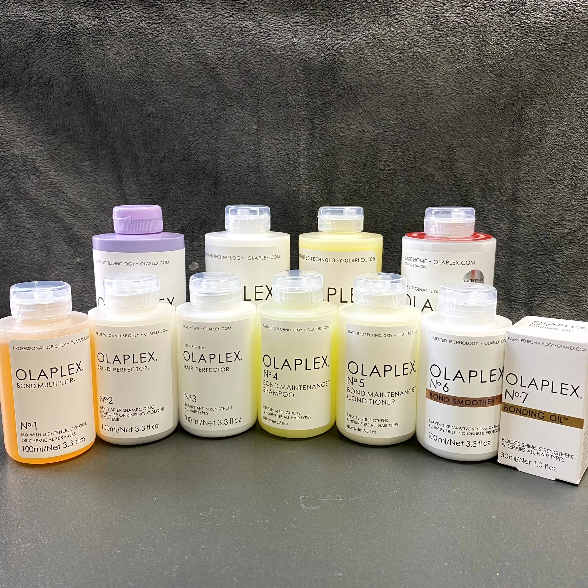 Olaplex Hair Perfector No.1/2/3/4/5/6/7Original Tratamiento Completo Repair Strengthen All Hair Structure Restorer Hair MaskCare
Olaplex Hair Perfector No.1/2/3/4/5/6/7Original Tratamiento Completo Repair Strengthen All Hair Structure Restorer Hair MaskCare