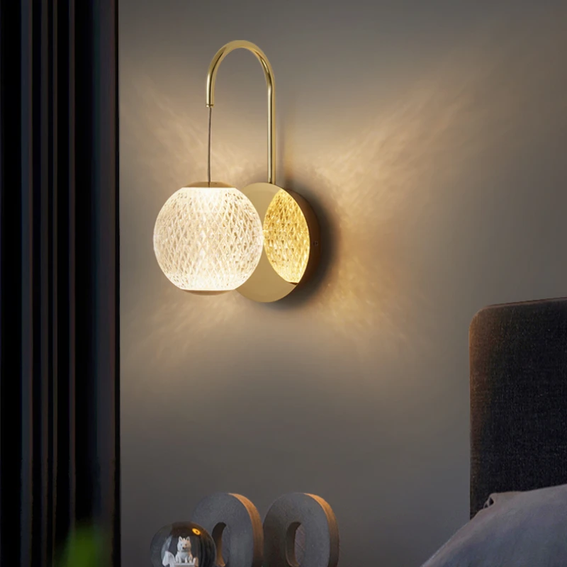 Minimalist Trendy Bedroom Wall Lamp for Bedside Living Room Background Lighting Home Decor Applique Murale Lamparas De Pared
Minimalist Trendy Bedroom Wall Lamp for Bedside Living Room Background Lighting Home Decor Applique Murale Lamparas De Pared
