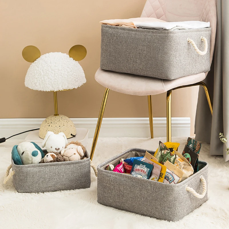 Desktop Storage Box Folding Storage Basket Foldable Linen Storage Box Storage Cosmetics Jewelry Snack Finishing Organizer store
Desktop Storage Box Folding Storage Basket Foldable Linen Storage Box Storage Cosmetics Jewelry Snack Finishing Organizer store